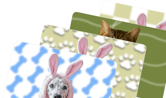 Pet acrylic cutout